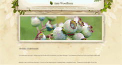 Desktop Screenshot of amywoodbury.com